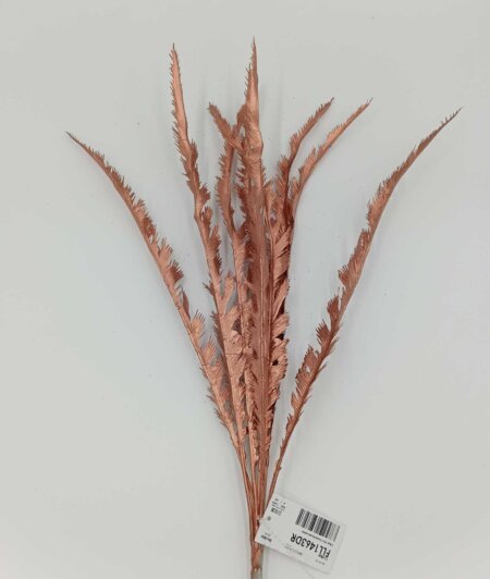 Follaje 50Cm Dorado Rosado Unidad