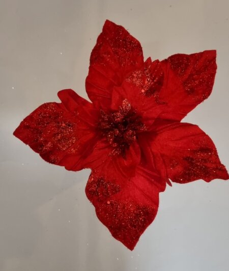 Flor 28Cm Rojo